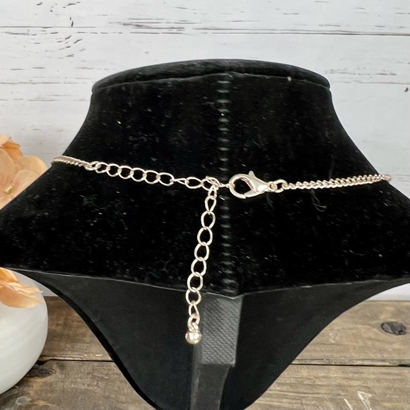 DANIELA SWAEBE Gala Rose Gold Tone Collar Statement Necklace - Picture 5 of 8